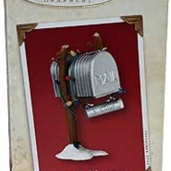 2002 Hallmark Keepsake Ornament – Santa’s Mailbox - Picture 2 of 3